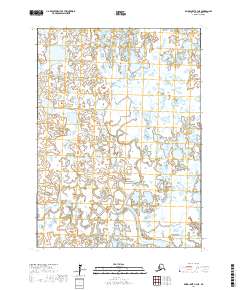2017 Map of Baird Inlet A-3 NE, 2017 Print