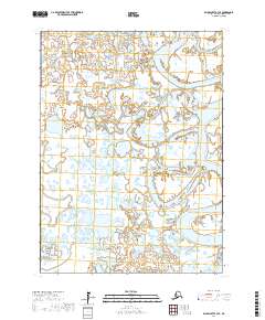 2017 Map of Baird Inlet A-3 SE, 2017 Print