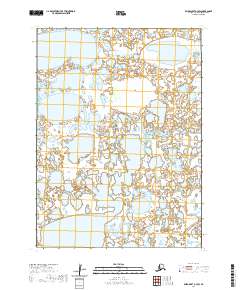 USGS Topographic Map – Baird Inlet A-3 SW