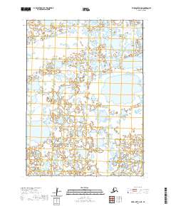 2020 Map of Baird Inlet A-4 NE, 2020 Print