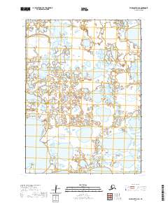 2020 Map of Baird Inlet A-4 SE, 2020 Print