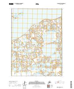 USGS Topographic Map – Baird Inlet A-5 NE