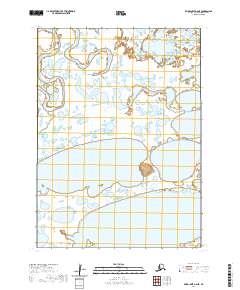 2020 Map of Baird Inlet A-6 NE, 2020 Print