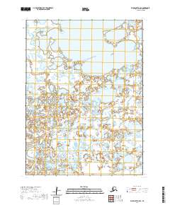 USGS Topographic Map – Baird Inlet A-6 SE