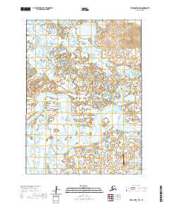 USGS Topographic Map – Baird Inlet A-7 NE