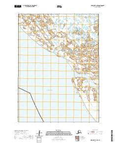 USGS Topographic Map – Baird Inlet A-7 NW