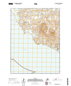 USGS Topographic Map – Baird Inlet A-7 SE