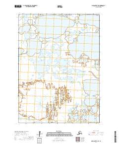 2017 Map of Baird Inlet B-1 NE, 2017 Print