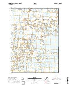 2017 Map of Baird Inlet B-1 SE, 2017 Print