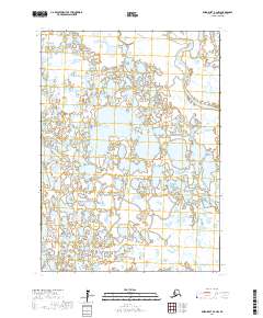 USGS Topographic Map – Baird Inlet B-2 NW