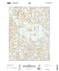 2017 Map of Baird Inlet B-3 NE, 2017 Print