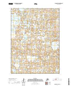 2020 Map of Baird Inlet B-3 SW, 2020 Print