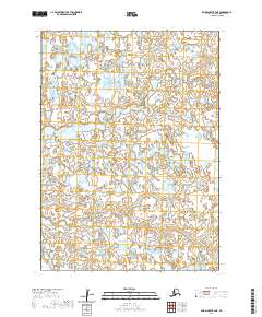 2020 Map of Baird Inlet B-4 NE, 2020 Print