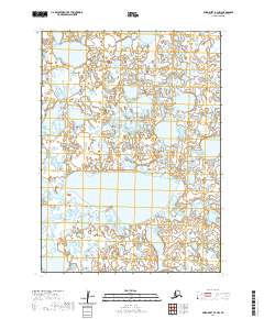 USGS Topographic Map – Baird Inlet B-4 NW