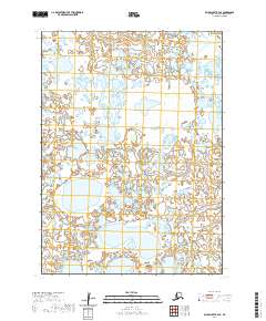 2020 Map of Baird Inlet B-4 SE, 2020 Print