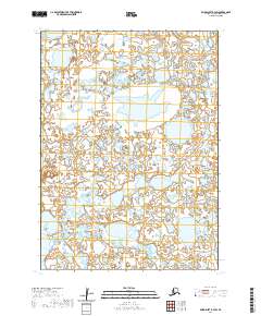 2020 Map of Baird Inlet B-4 SW, 2020 Print