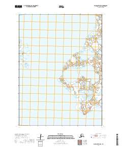 2020 Map of Baird Inlet B-5 SE, 2020 Print