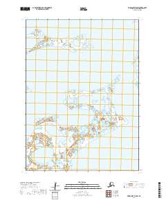 2020 Map of Baird Inlet B-5 SW, 2020 Print