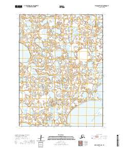 2020 Map of Baird Inlet B-6 NE, 2020 Print