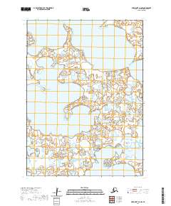 2020 Map of Baird Inlet B-6 NW, 2020 Print