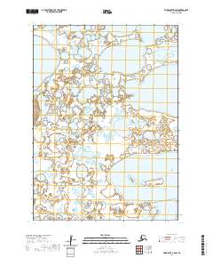 2020 Map of Baird Inlet B-6 SW, 2020 Print