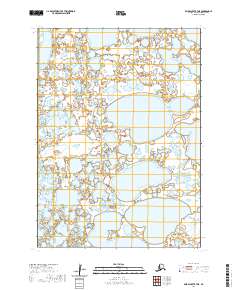 USGS Topographic Map – Baird Inlet B-7 NE