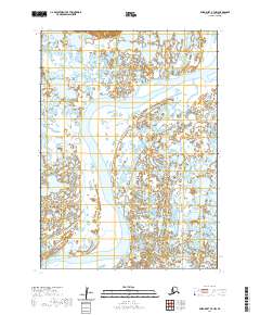 USGS Topographic Map – Baird Inlet B-7 NW