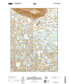 USGS Topographic Map – Baird Inlet B-8 NE