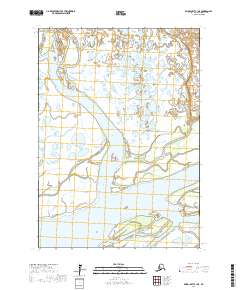 USGS Topographic Map – Baird Inlet C-1 NE