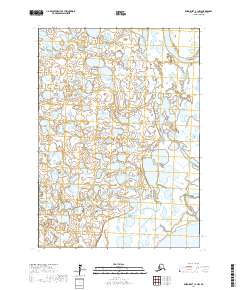 2017 Map of Baird Inlet C-1 NW, 2017 Print