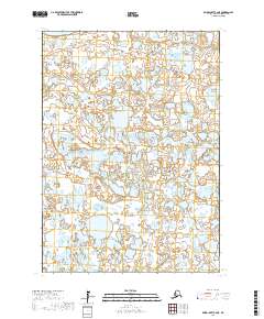 2017 Map of Baird Inlet C-2 NE, 2017 Print