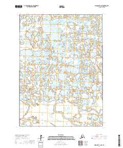 USGS Topographic Map – Baird Inlet C-2 SW