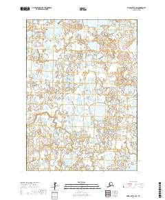 2017 Map of Baird Inlet C-3 NE, 2017 Print