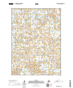 2020 Map of Baird Inlet C-4 NE, 2020 Print