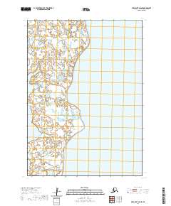 2020 Map of Baird Inlet C-5 NW, 2020 Print
