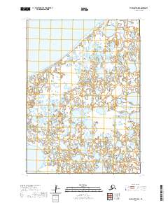2020 Map of Baird Inlet C-5 SE, 2020 Print