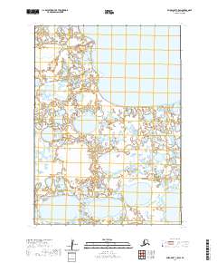 2020 Map of Baird Inlet C-5 SW, 2020 Print