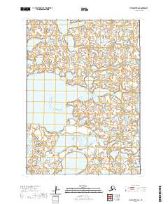 2020 Map of Baird Inlet C-6 SE, 2020 Print