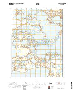 2020 Map of Baird Inlet C-6 SW, 2020 Print
