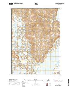USGS Topographic Map – Baird Inlet C-7 NE
