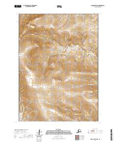 USGS Topographic Map – Baird Inlet C-8 NE