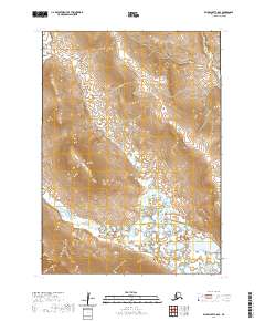 2020 Map of Baird Inlet C-8 SE, 2020 Print