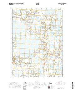 2017 Map of Baird Inlet D-1 NE, 2017 Print