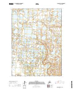 USGS Topographic Map – Baird Inlet D-1 SE