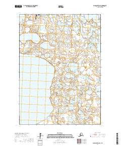 2017 Map of Baird Inlet D-2 SE, 2017 Print