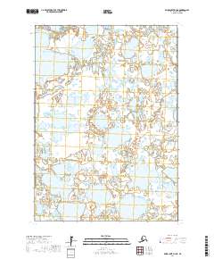 2017 Map of Baird Inlet D-3 NE, 2017 Print