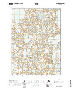 2020 Map of Baird Inlet D-3 NW, 2020 Print
