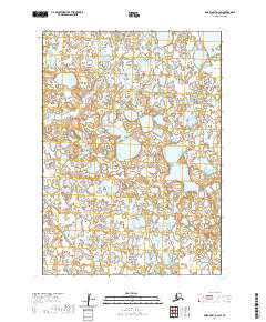 2020 Map of Baird Inlet D-3 SW, 2020 Print