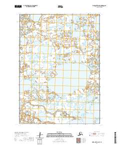 2020 Map of Baird Inlet D-4 NE, 2020 Print