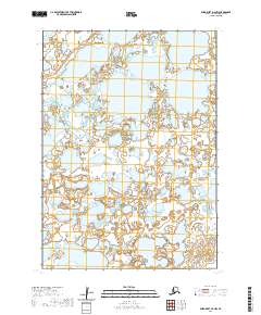 2020 Map of Baird Inlet D-4 NW, 2020 Print